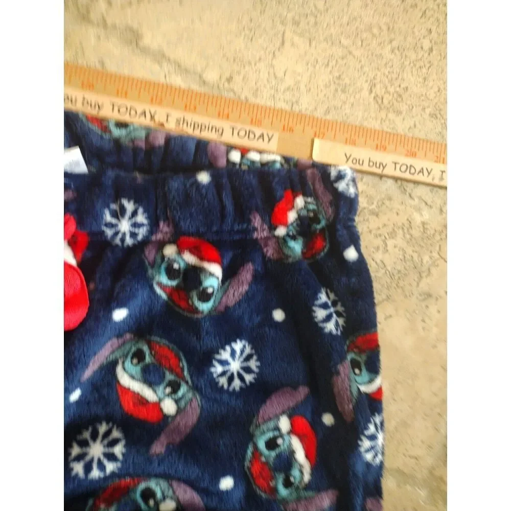Disney Stitch Sleep Pants Unisex Size 2XL‎ Christmas Pajama Pants Sleep Lounge - Picture 7 of 8